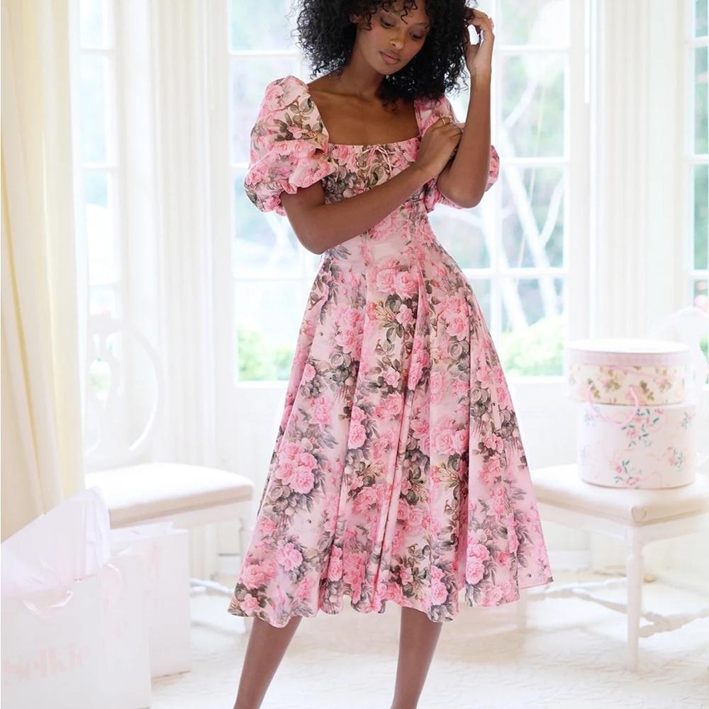 Selkie Queen Bee Day Dress 1X EUC
